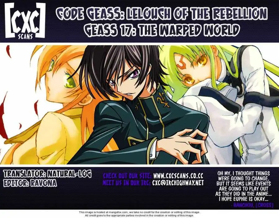 Code Geass: Lelouch of the Rebellion Chapter 17 35